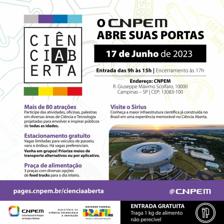 CNPEM Ciência Aberta 2023