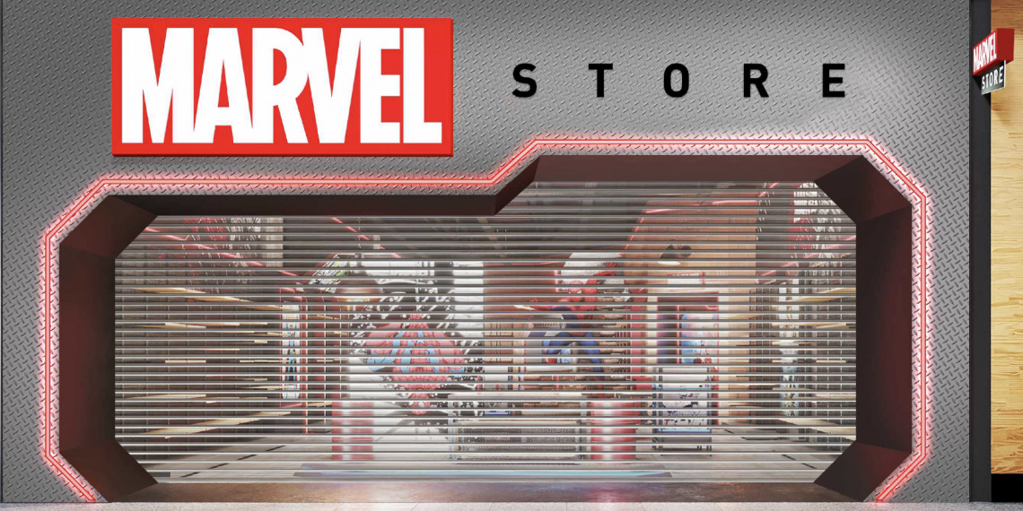 Marvel abre loja física no Brasil Marvel Store em Campinas