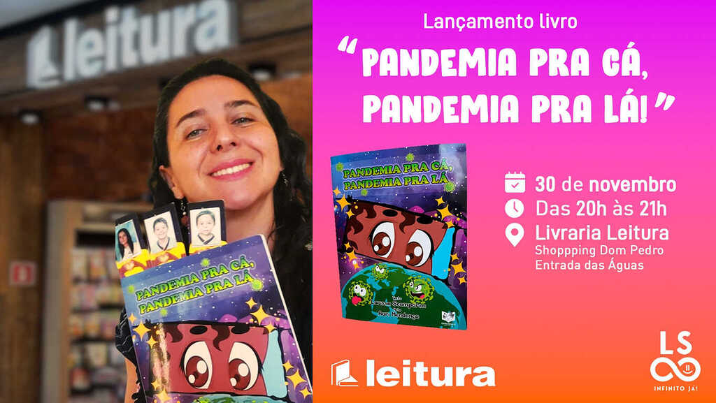 Larissa Scomparim apresenta seu livro em noite de autógrafos na Livraria Leitura em Campinas