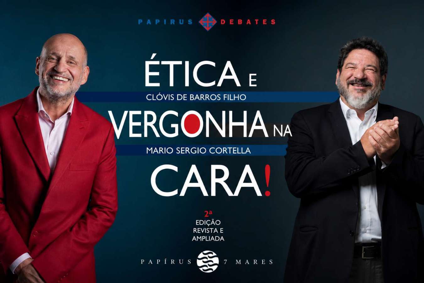 Mario Sergio Cortella e Clóvis de Barros Filho participam de lançamento de nova edição de livro em Campinas